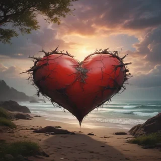backgrounds broken heart