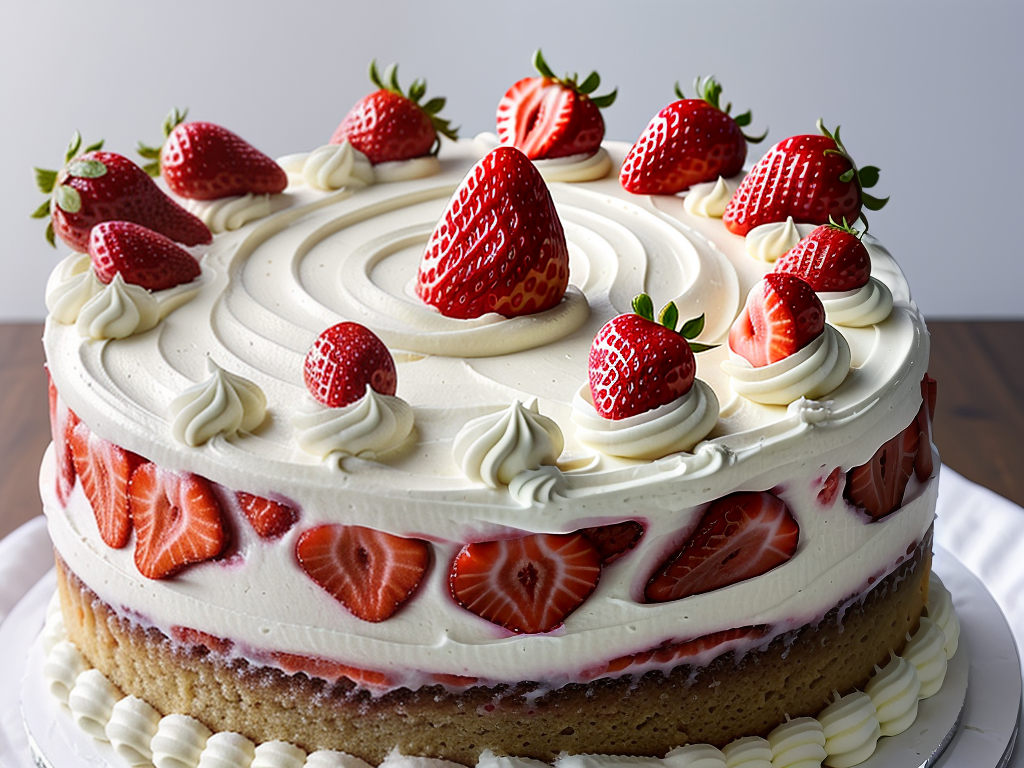 fresh strawberry filling for cake