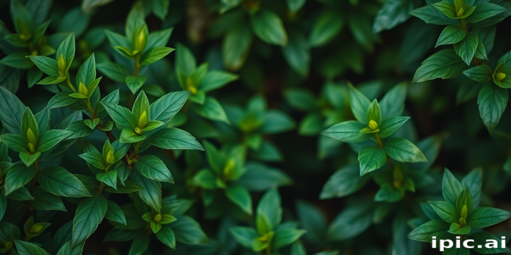 greenery background aesthetic