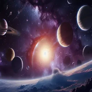 space wallpaper phone
