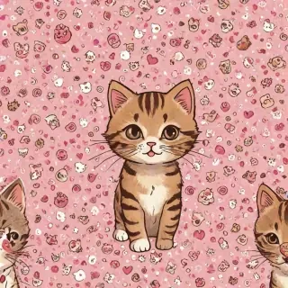 kitty kitty wallpaper
