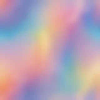 rainbow pastel