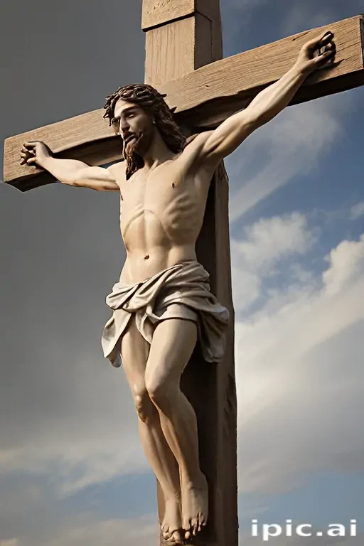 a picture of jesus on the cross