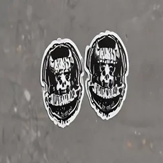 sticker mockup