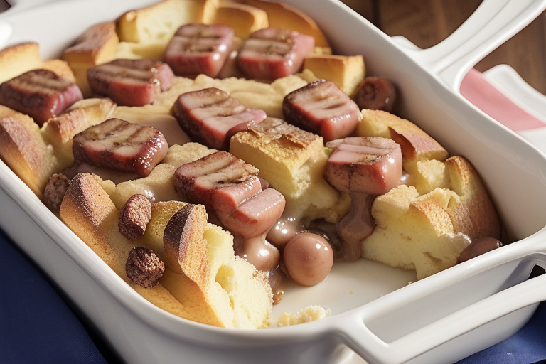 french toast casserole with sausage