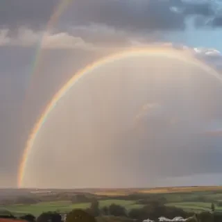 pastel rainbow