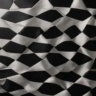 black checkered background