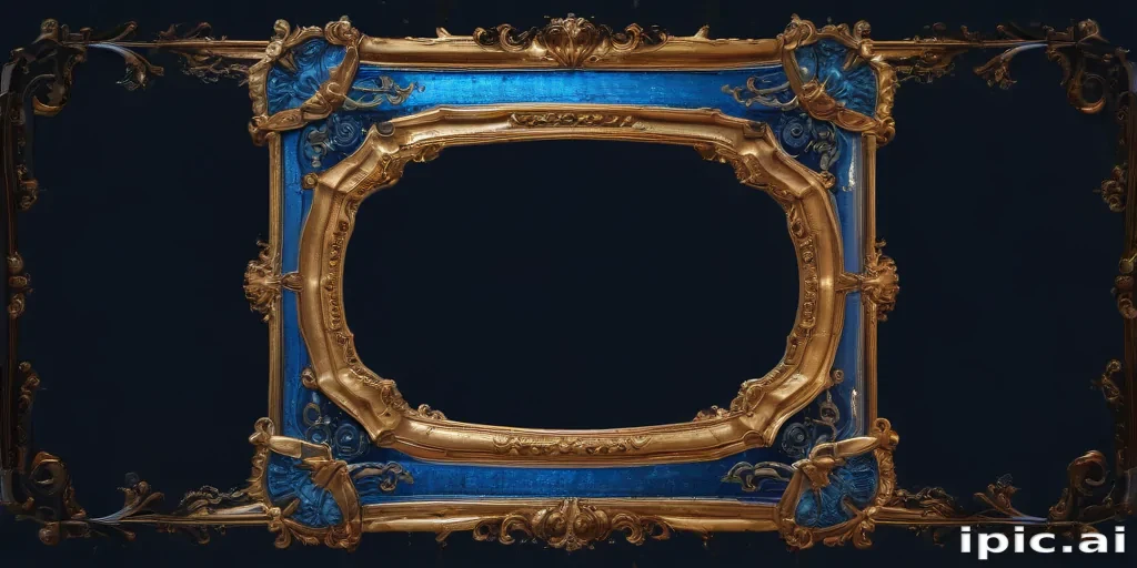 blue frame png