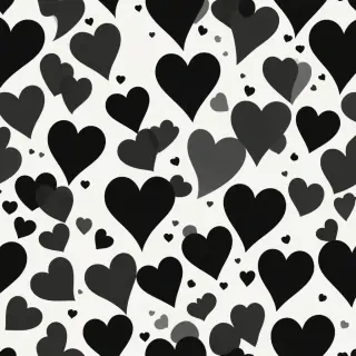 black hearts png