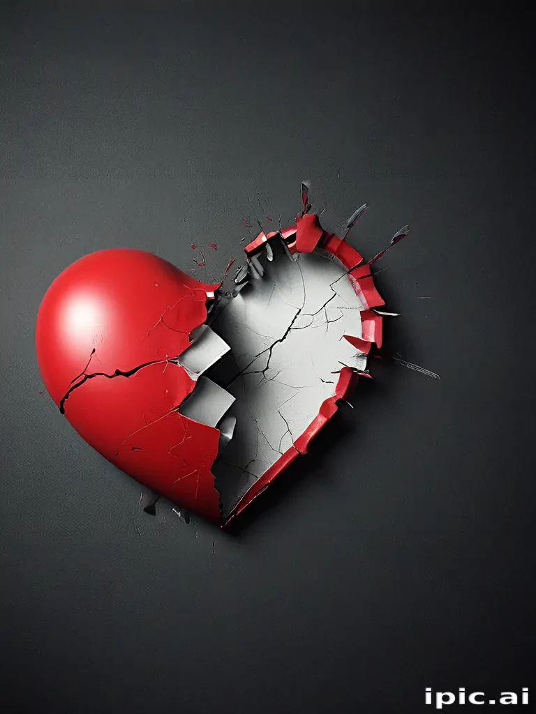 broken heart wallpaper