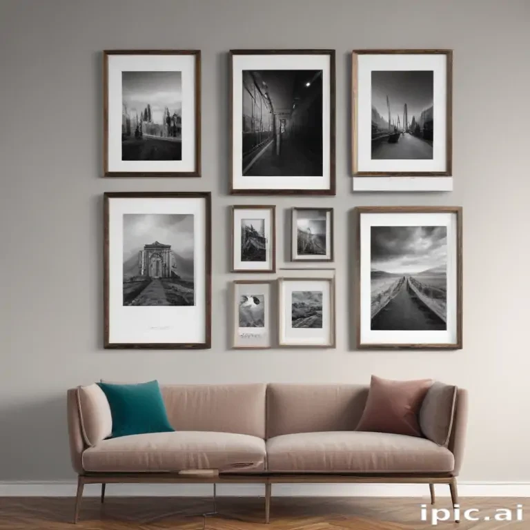 gallery wall mockup