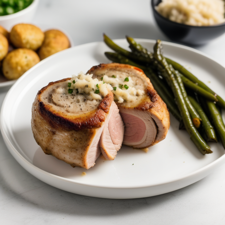 stuffed pork chops air fryer