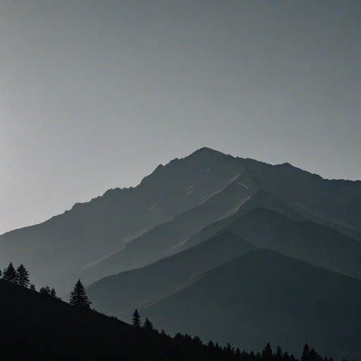 mountain silhouette