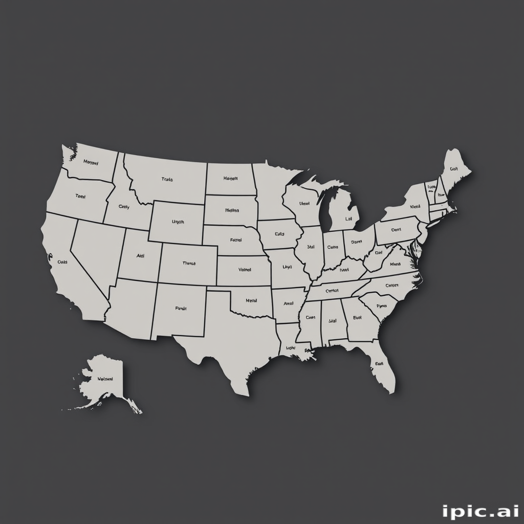 u.s map
