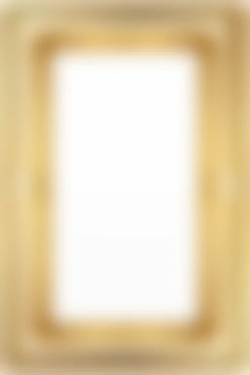 rectangle gold frame png