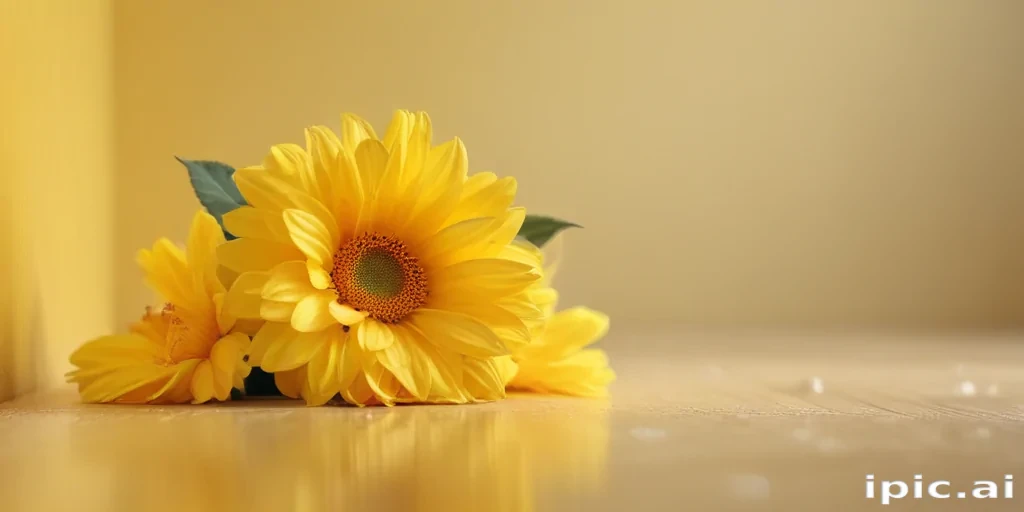 cute yellow background