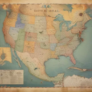 united states of america map