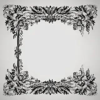 border clip art black and white