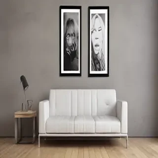 mockup wall art