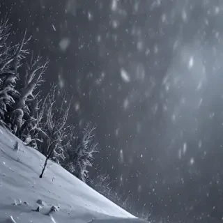 falling snow png