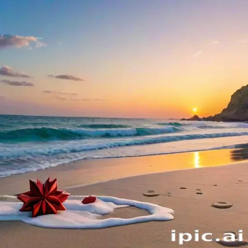 christmas beach wallpaper
