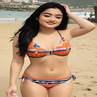 rashmika mandanna hot bikini