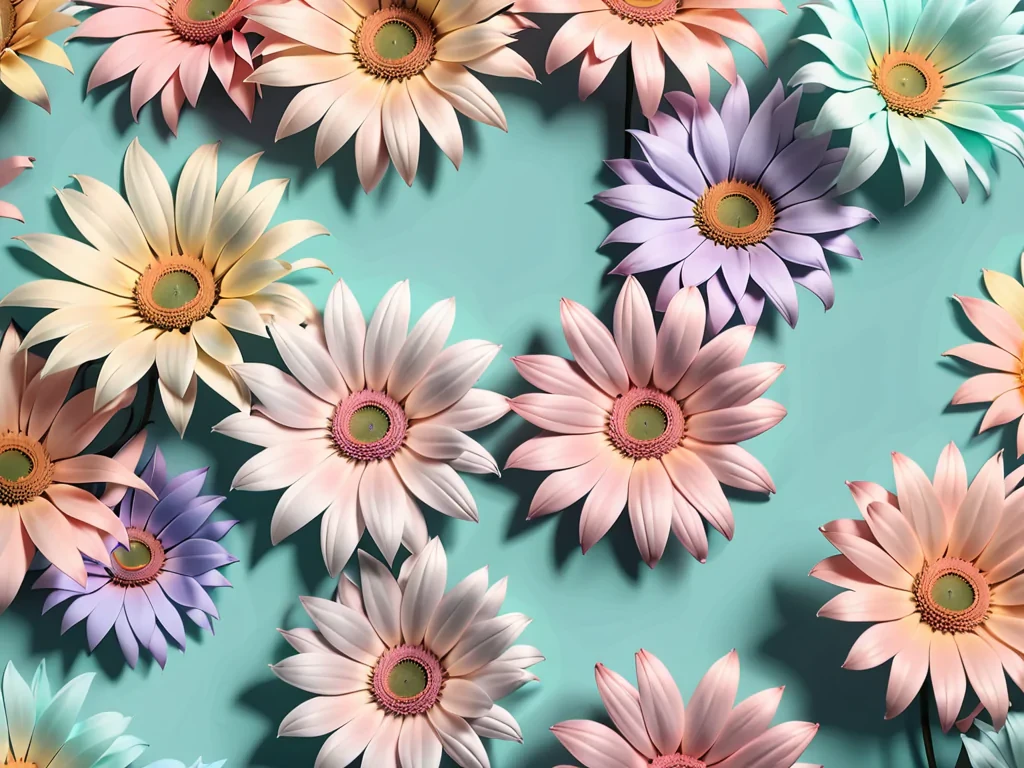 pastel aesthetic flower wallpaper
