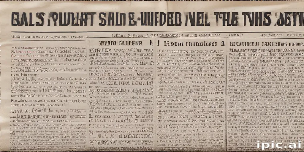 ripped newspaper png