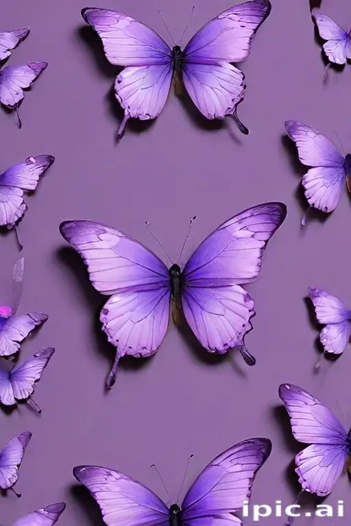 purple butterfly wallpaper aesthetic