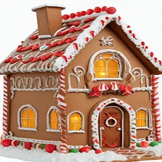 gingerbread house png