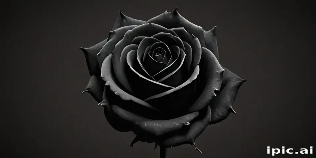 black rose png