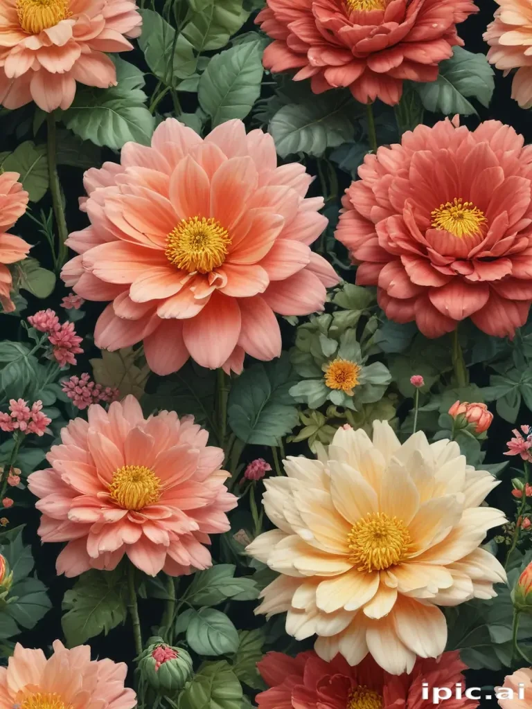 pixel flowers