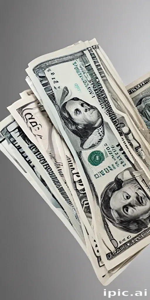 money with transparent background