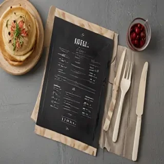 restaurant menu mockup free