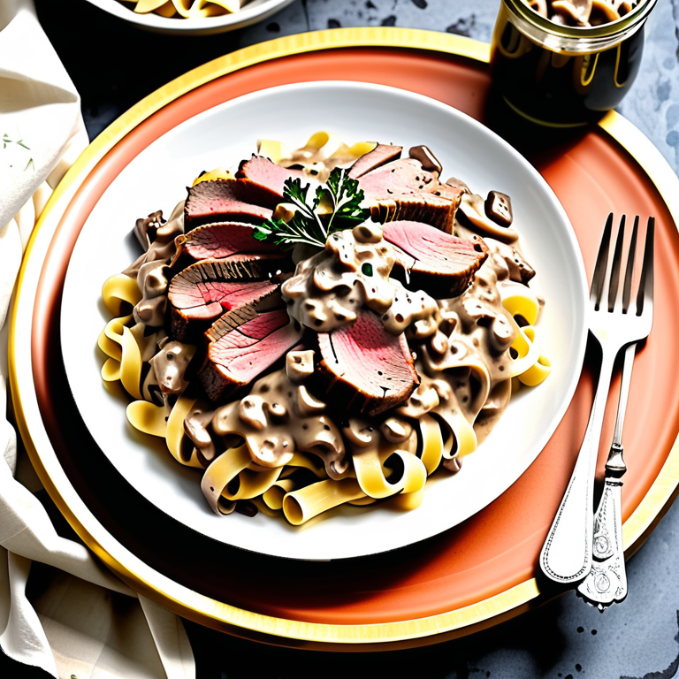 leftover prime rib beef stroganoff