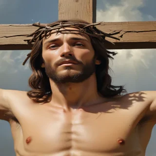 images jesus on cross