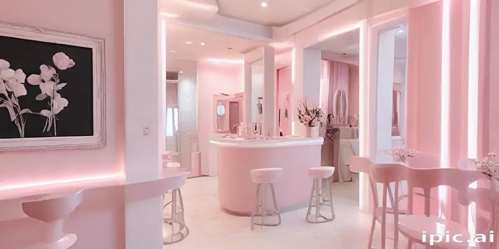 pink and white aesthetic