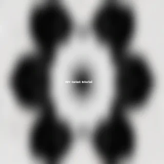 black and white flower png
