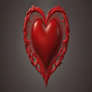 red heart png