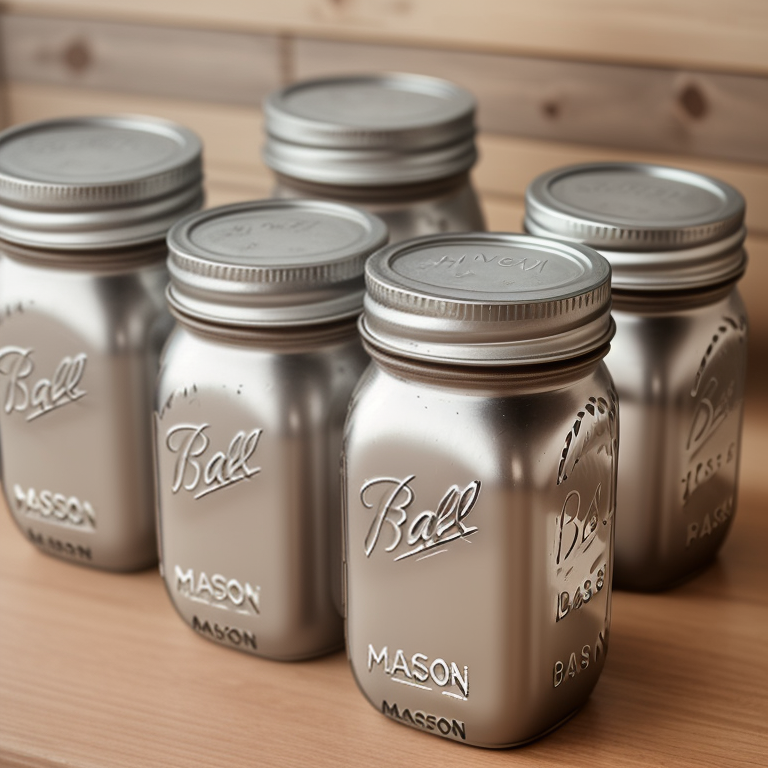 8 oz wide mouth mason jars