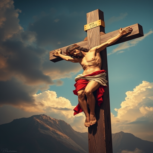 jesus on cross images