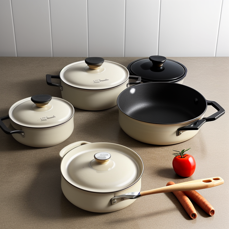 ceramic saute pan with lid