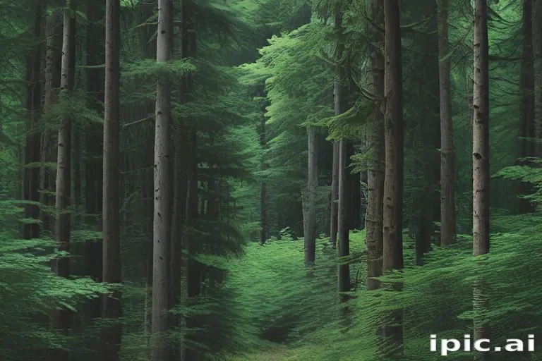 green forest aesthetic