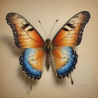 images of drawings of butterflies