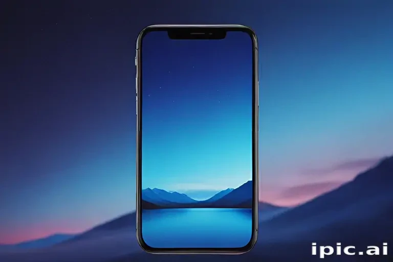 blue iphone wallpaper aesthetic