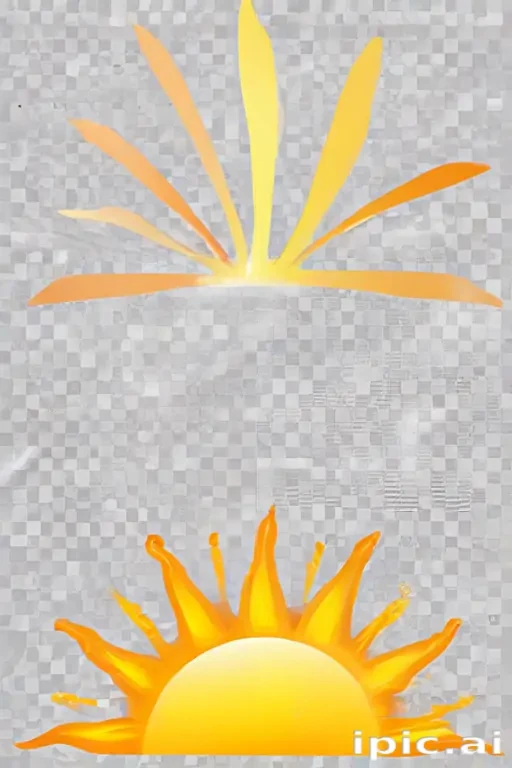 sun clip art transparent background