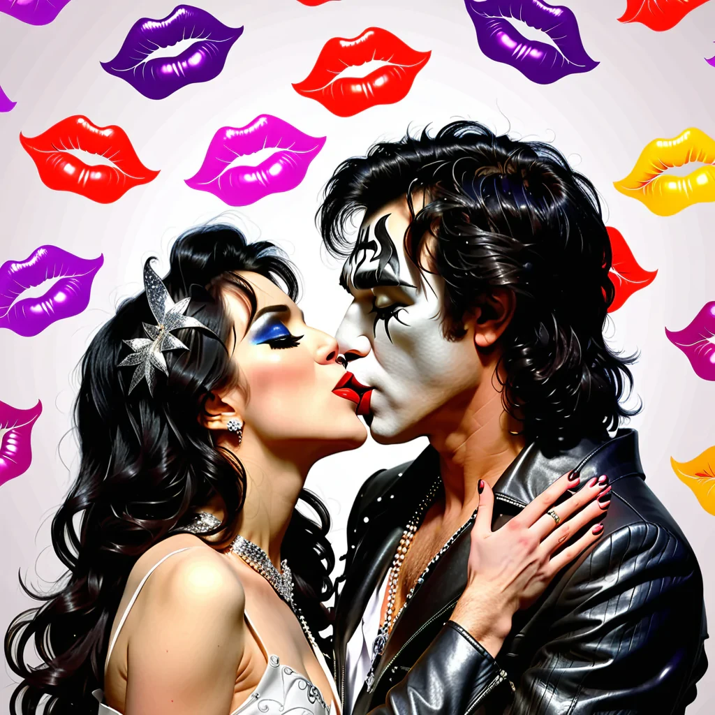 wallpaper kiss