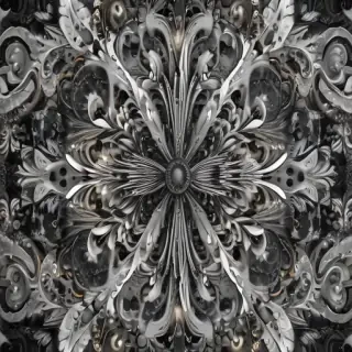 black and white patterns