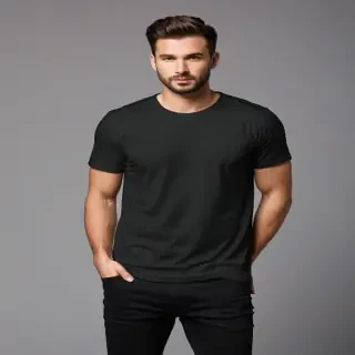 black tee png