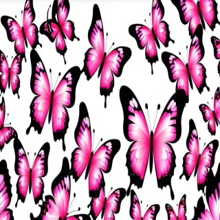 pink butterflies png